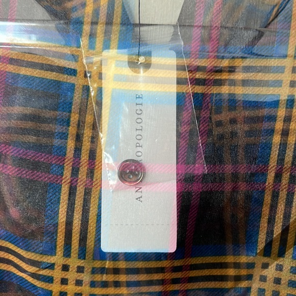 NWT gorgeous ruffle sleeve sheer shirt by Current Air for Anthropologie - Picture 6 of 11